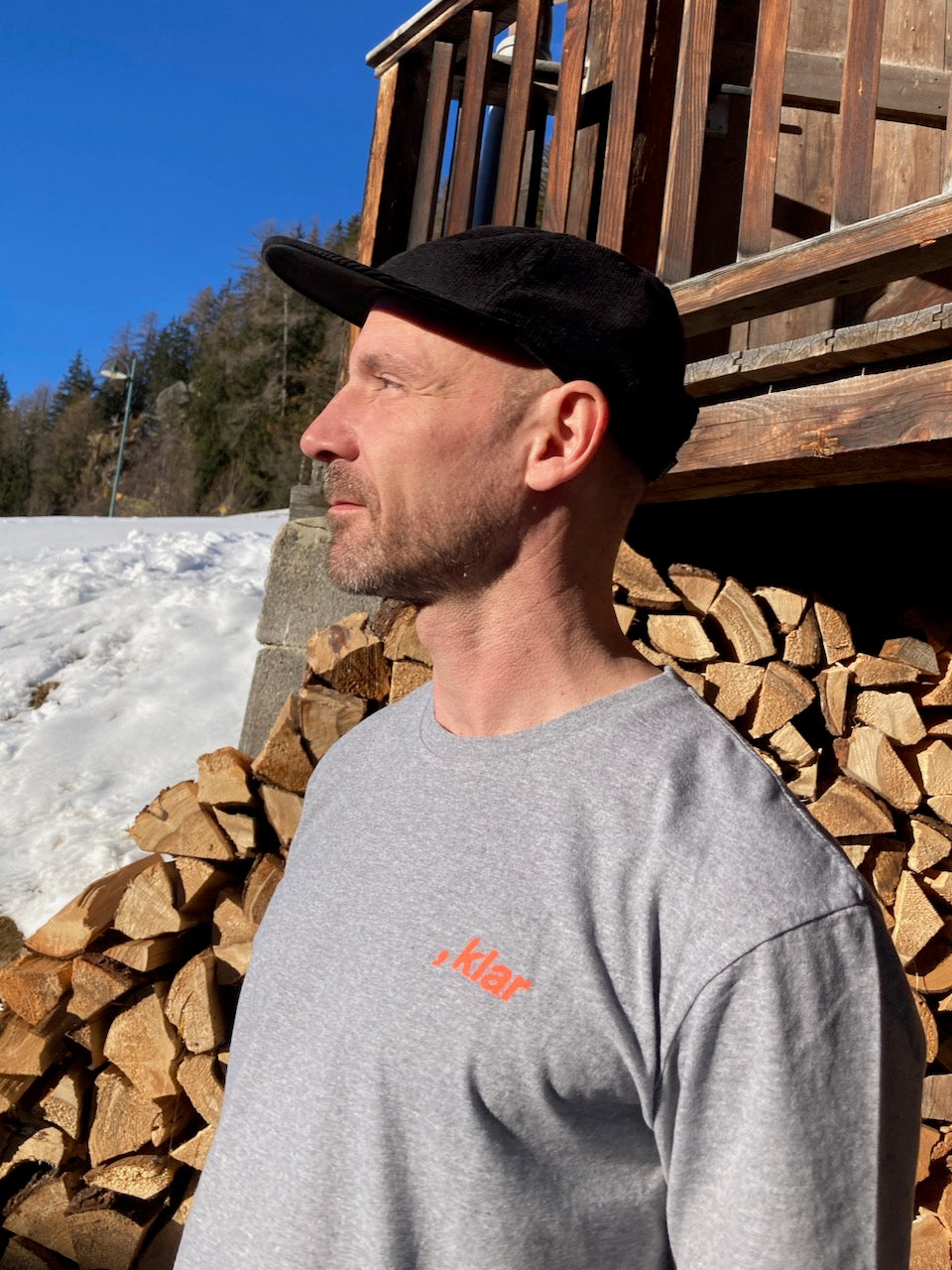 Le , klar Shirt - Grau