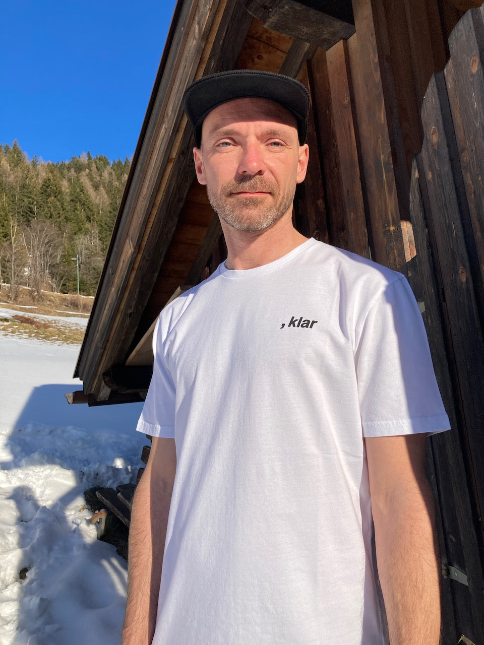 Le , klar Shirt - Weiß