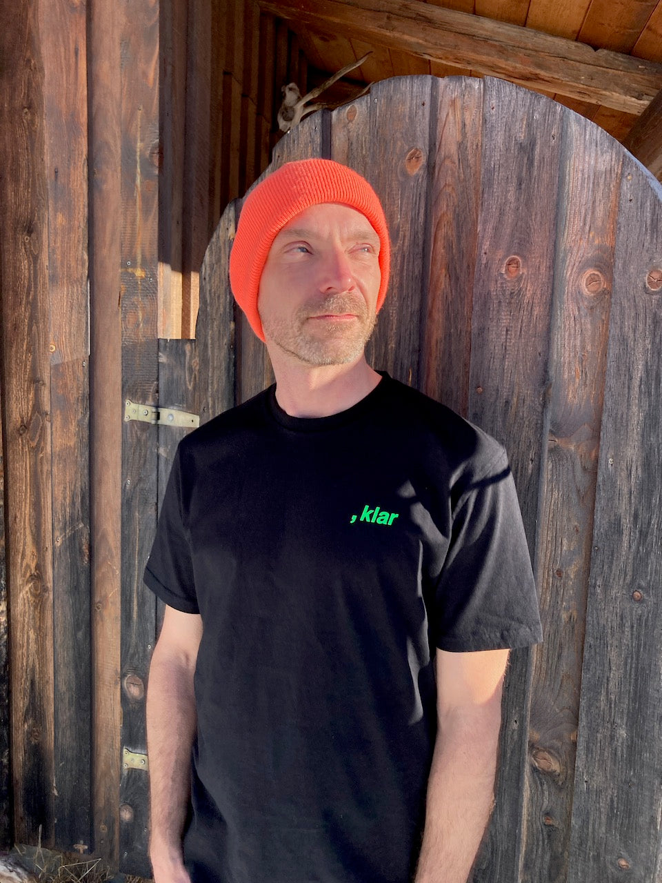 Le , klar Shirt - Schwarz