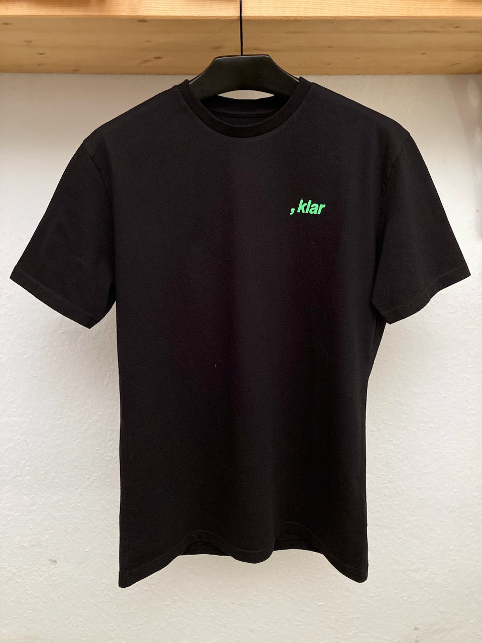 Le , klar Shirt - Schwarz