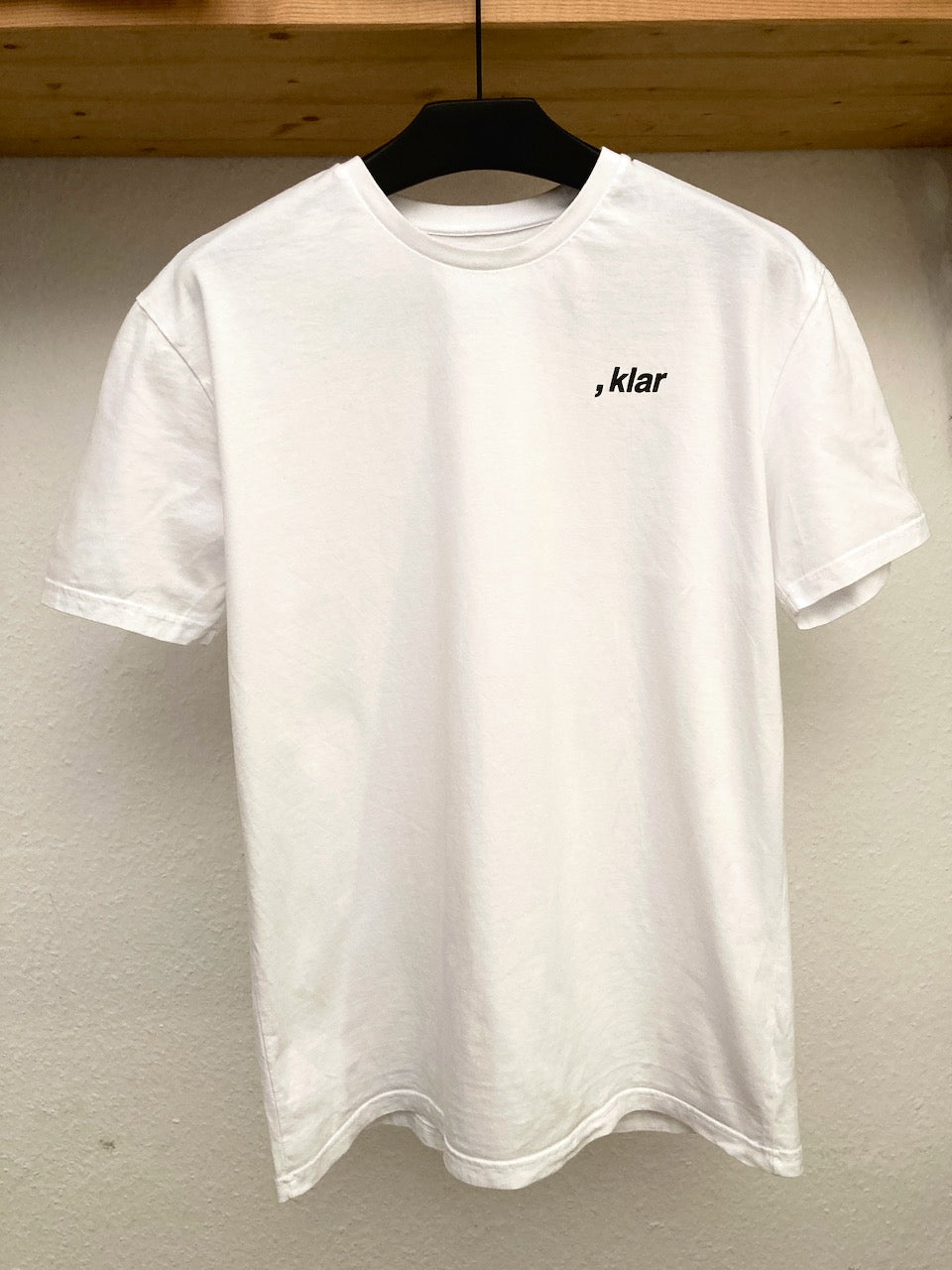 Le , klar Shirt - Weiß